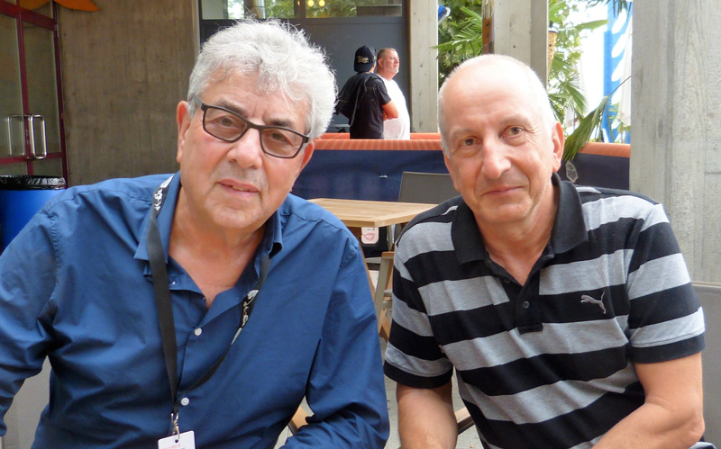 Thomas Hammerl mit Graham Gouldman